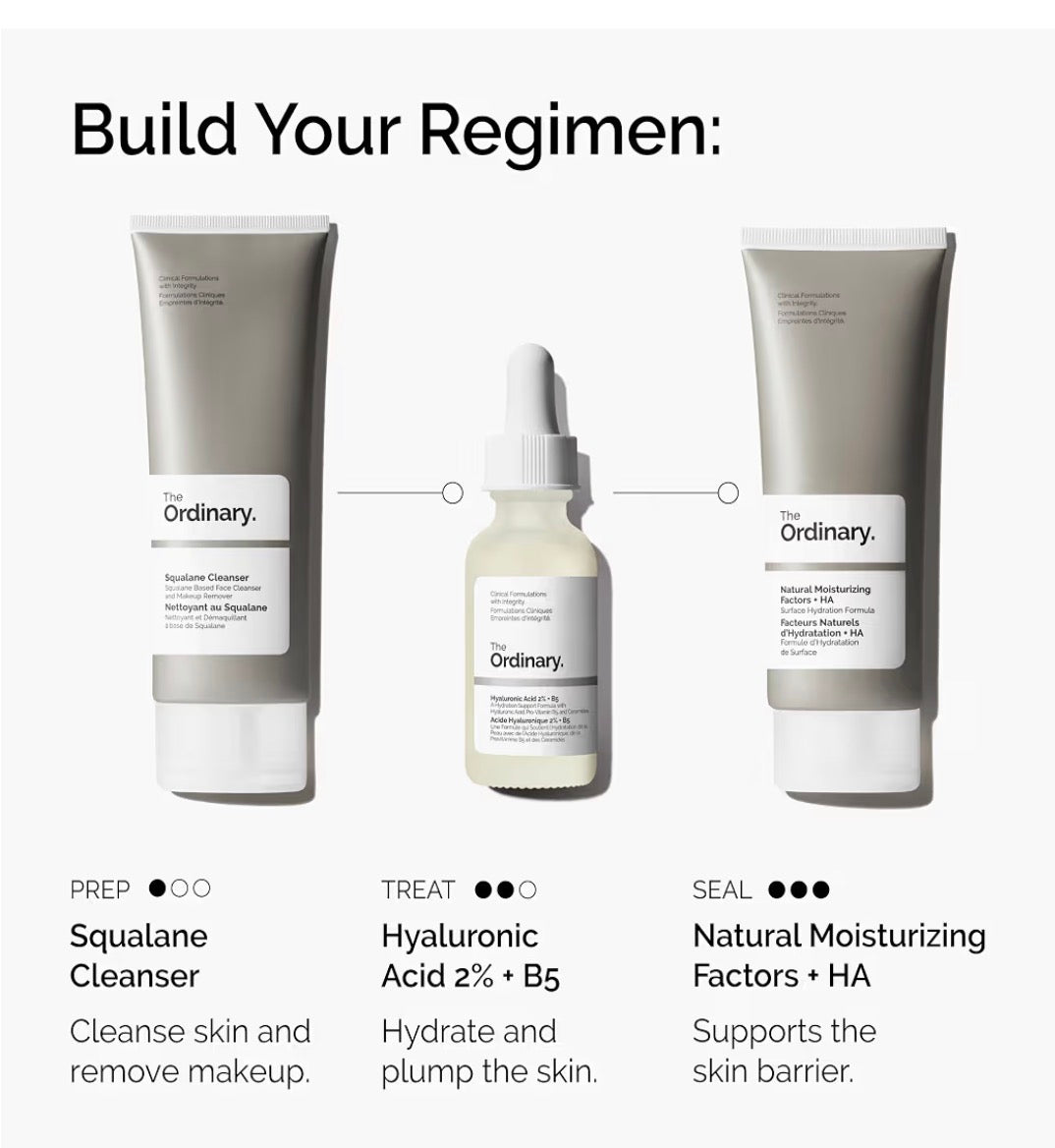 2% Hyaluronic Acid Serum with Ceramides & B5 – Deep Hydration for Plump, Dewy Skin