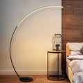 Modern RGB Curve Ambient Lamp – Color-Changing Mood Light