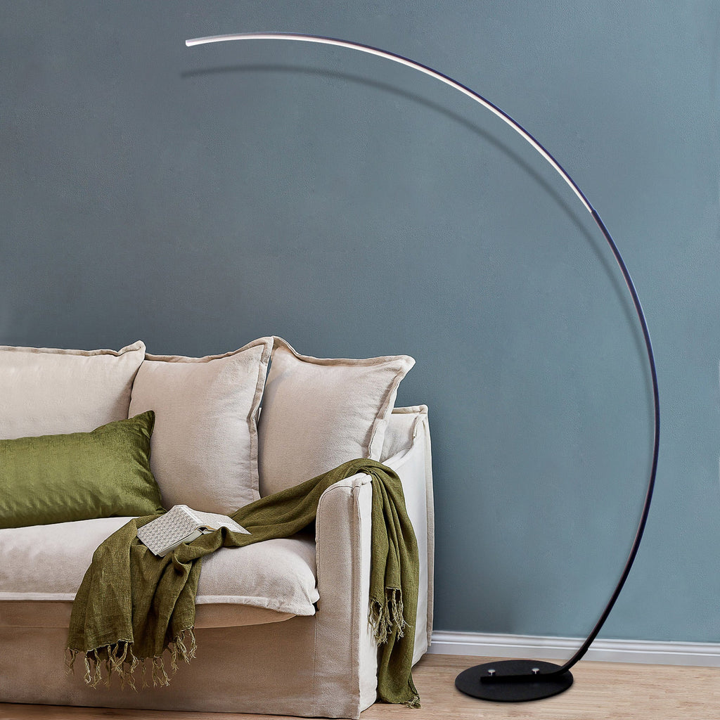 Modern RGB Curve Ambient Lamp – Color-Changing Mood Light