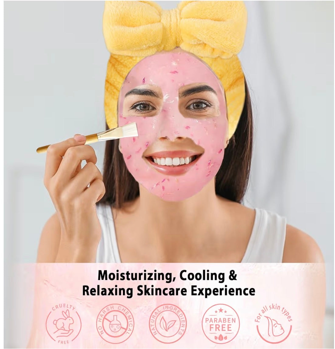 Hydrating Jelly Mask Powder – 10-Pack Spa Treatment for Glowing Skin