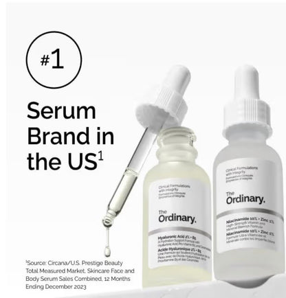 2% Hyaluronic Acid Serum with Ceramides & B5 – Deep Hydration for Plump, Dewy Skin
