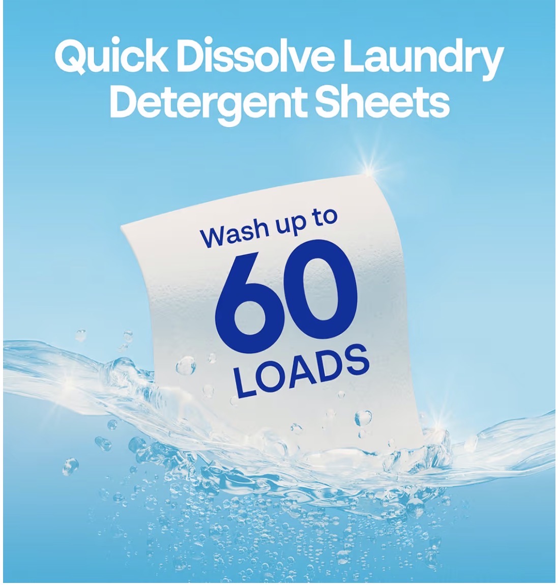 Laundry Detergent Pods / Sheets