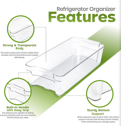 Fridge & Pantry Organizing Bins